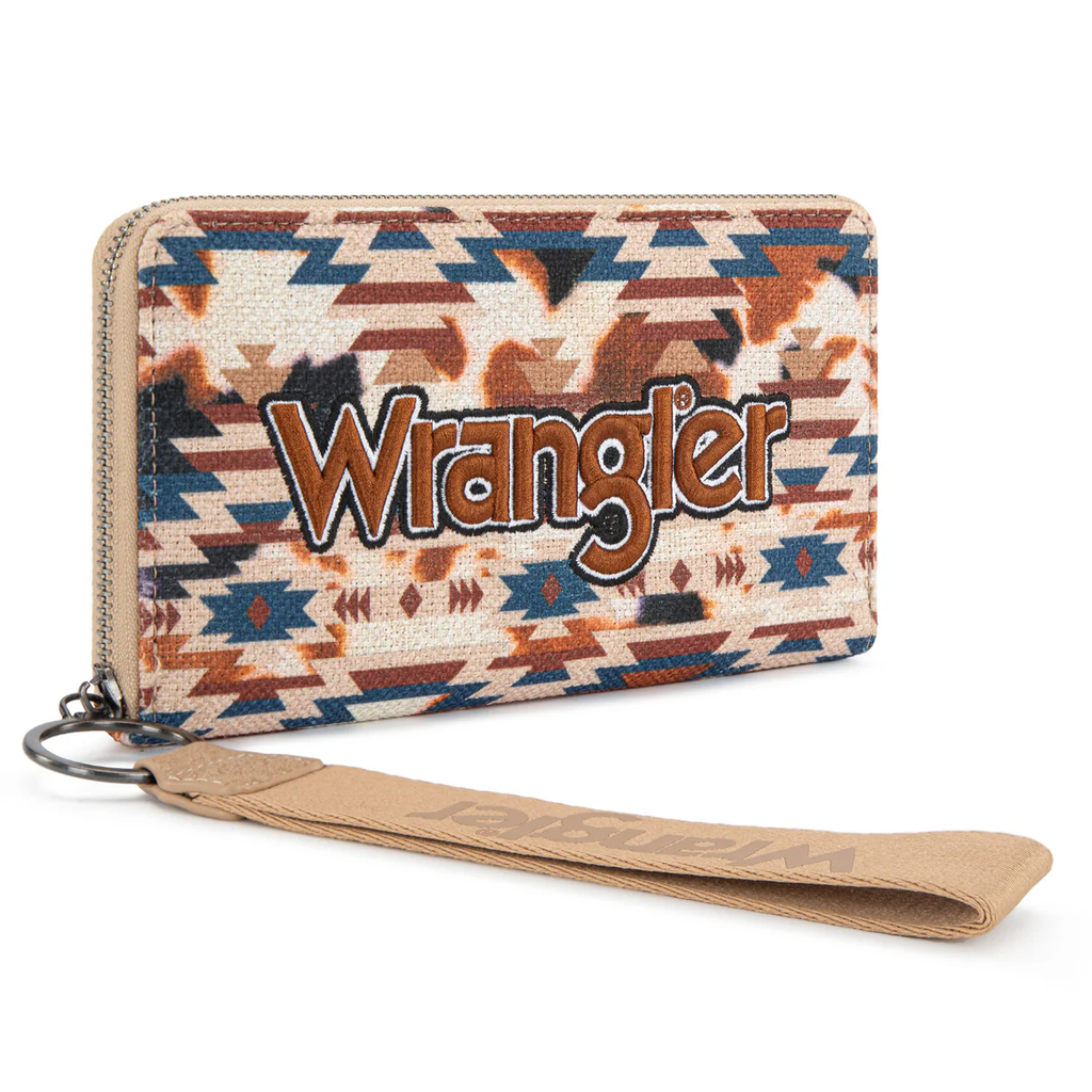 Women's Wrangler Aztec Print Wallet #WG302-W006 | High Country Women's Wrangler Aztec Print Wallet #WG302-W006 | High Country