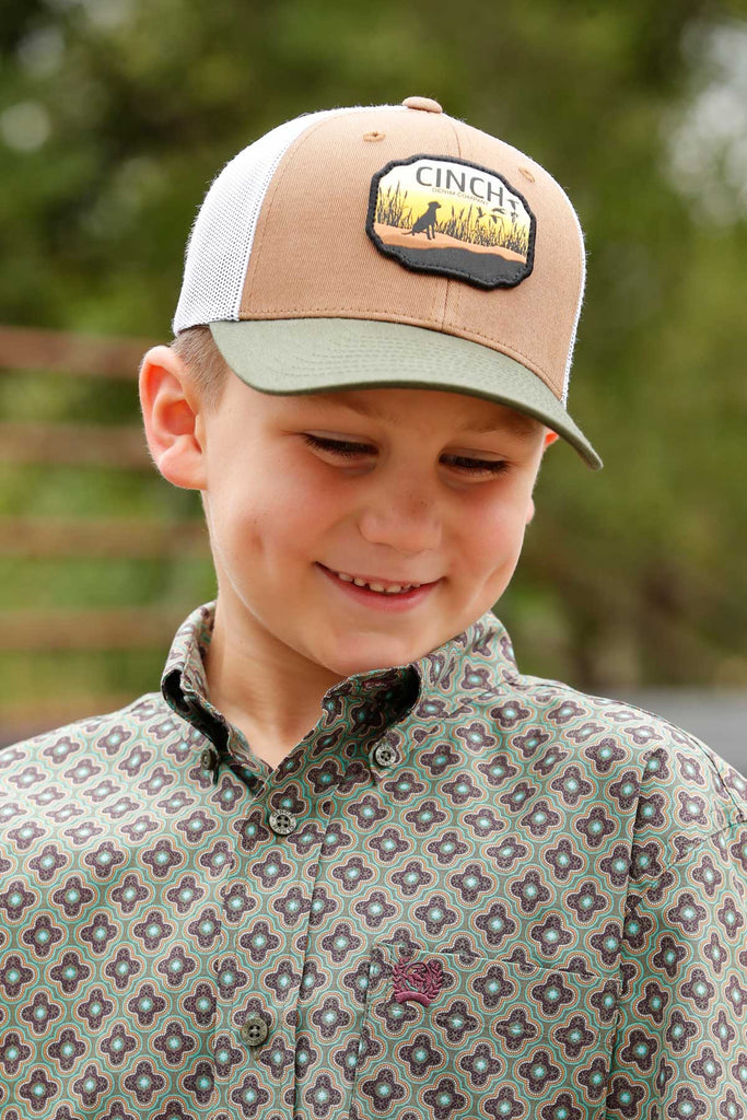 Boy's Cinch Trucker Cap #MCC0606037