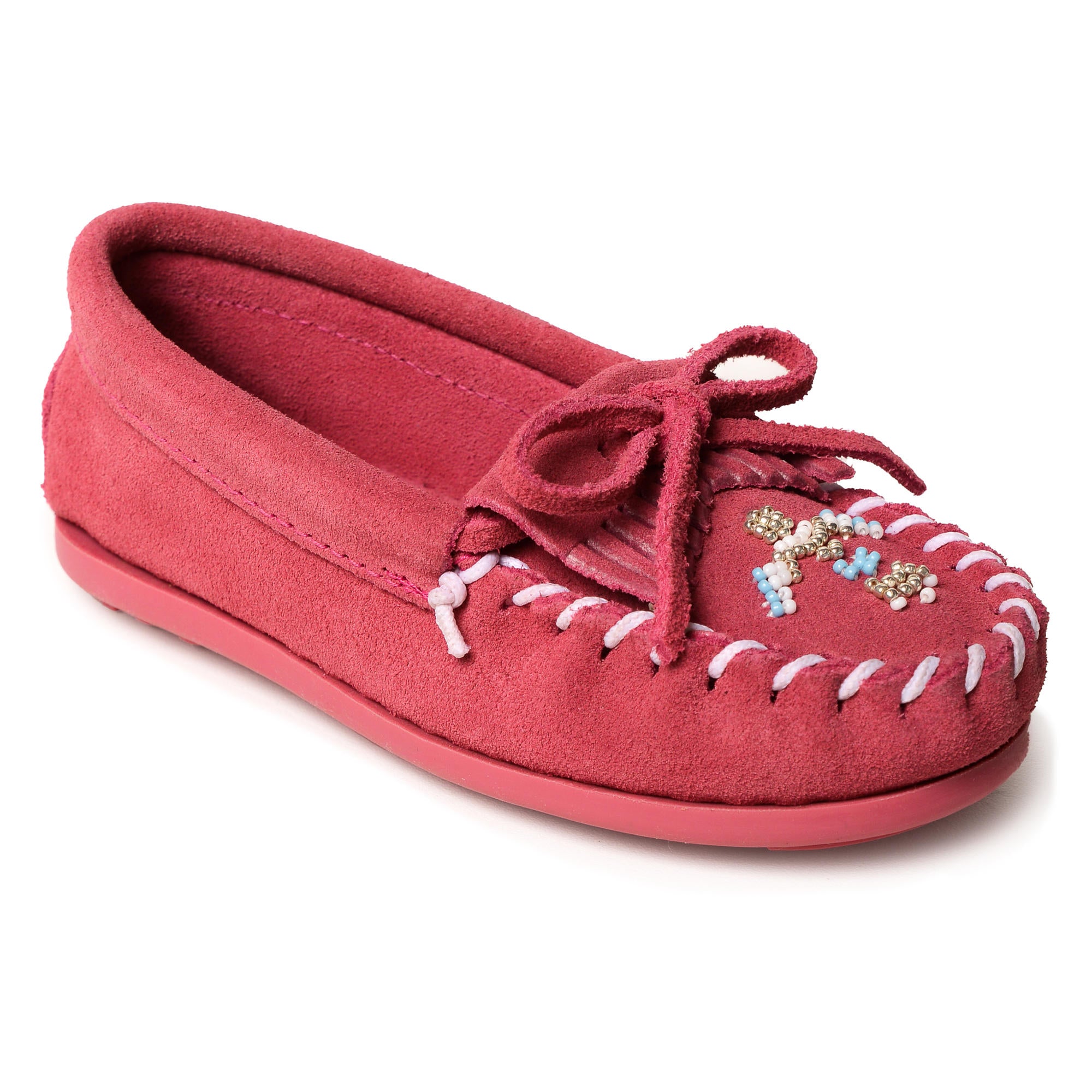 Children's Minnetonka Thunderbird Animikii Hardsole Moccasin