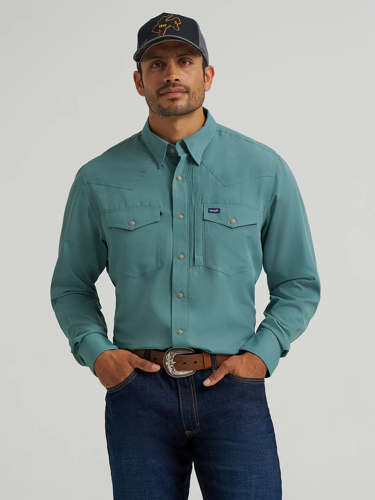 Men's Wrangler Performance Snap Front Shirt #112368052