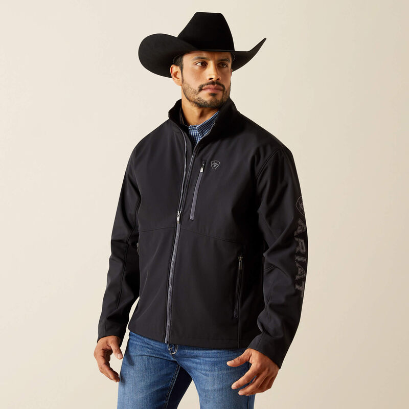 Men's Ariat Logo Softshell Jacket #10062586X