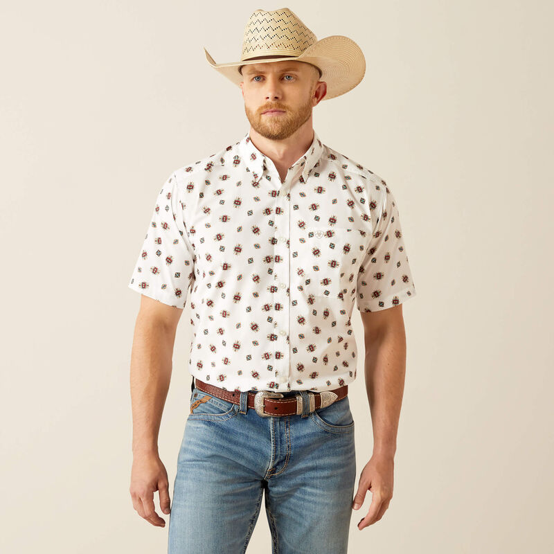 Men's Ariat Westcott Classic Fit Button Down Shirt #10058748X