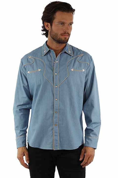 Men's Scully Snap Front Shirt #P-920
