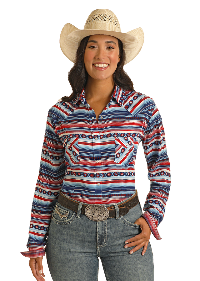 Women's Rough Stock Snap Front Shirt #RWN2S03831