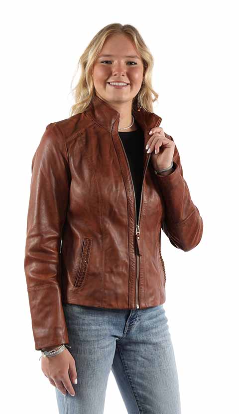 Women's Scully Leather Jacket #L5