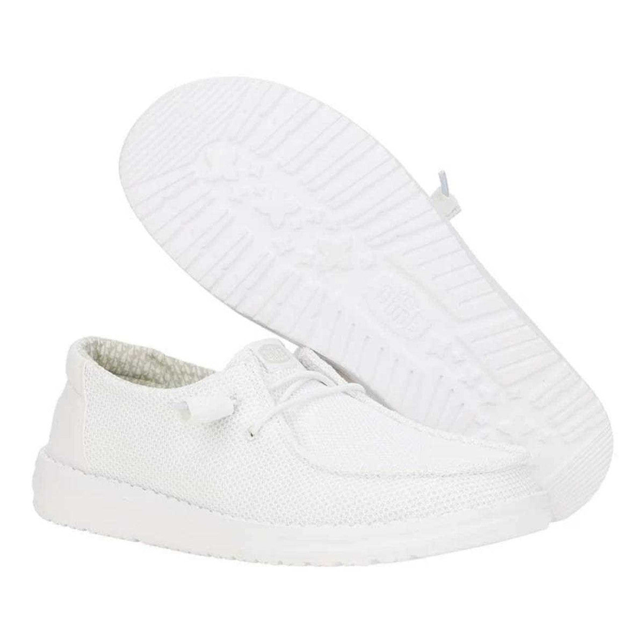 ゆうゆう Wendy Stretch Sox Light Grey - Women's Shoes | HEYDUDE shoes