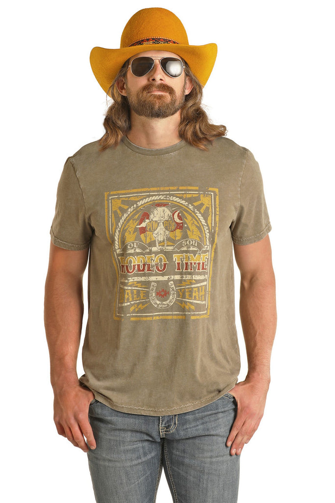 Men's Rock & Roll Cowboy Dale Brisby T-Shirt #BU21T03094