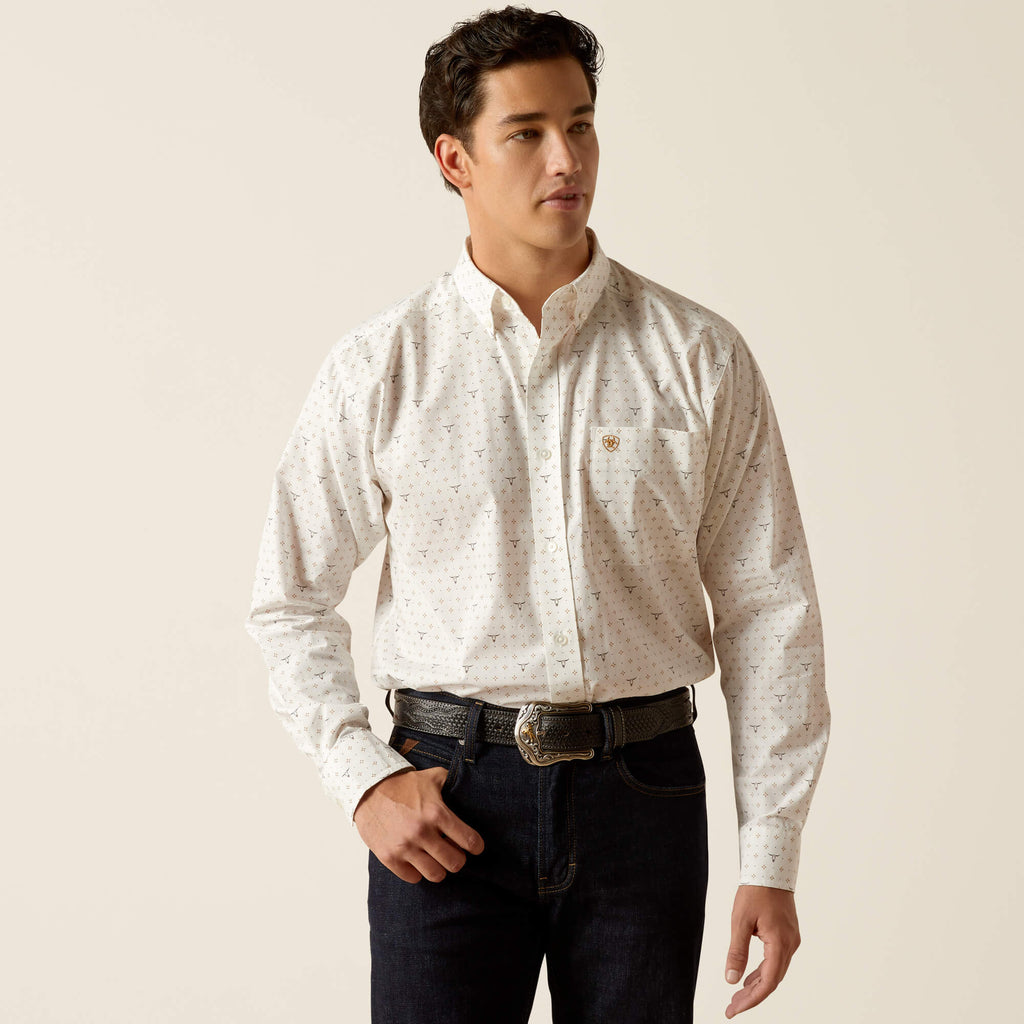 Men's Ariat Edmond Classic Fit Button Down Shirt #10051262X