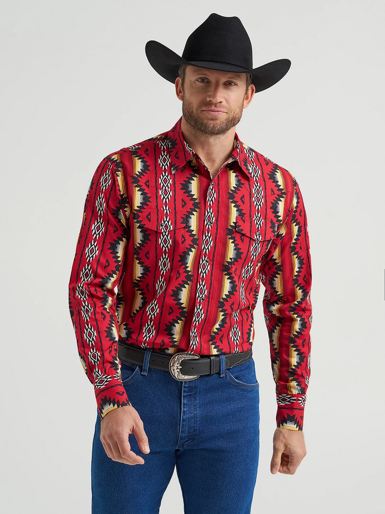 Men's Wrangler Checotah Snap Front Shirt #112369430