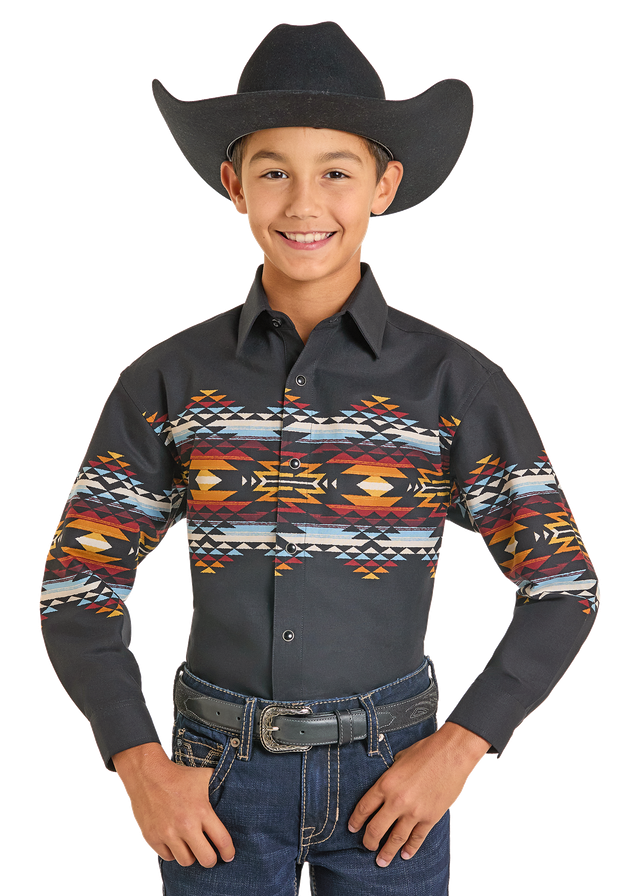 Boy's Panhandle Slim Snap Front Shirt #SBN2S07385 | High Country ...