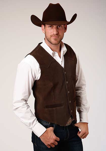 western dress vest Men's Vests Blue vest Made from fabric nyla_collection_422954500348_position Size:6P Line & Dot Lelio