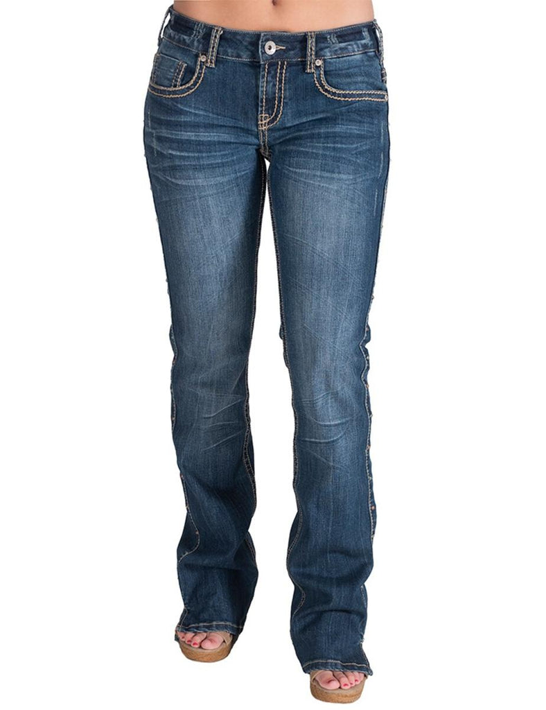 Women's Cowgirl Tuff Studded Up Jean #JSTDUP