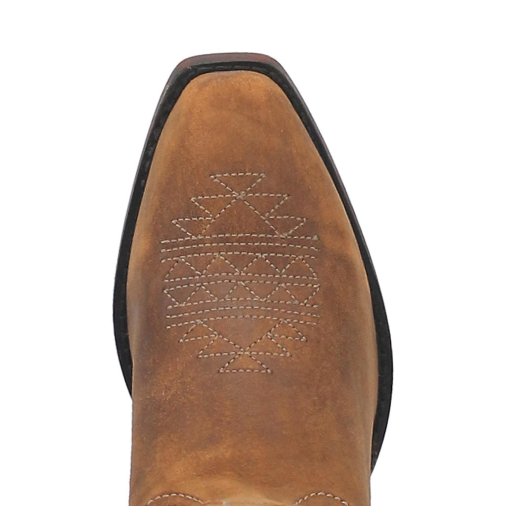 Women's Laredo Brown & Glitter Inlay Boot #52415
