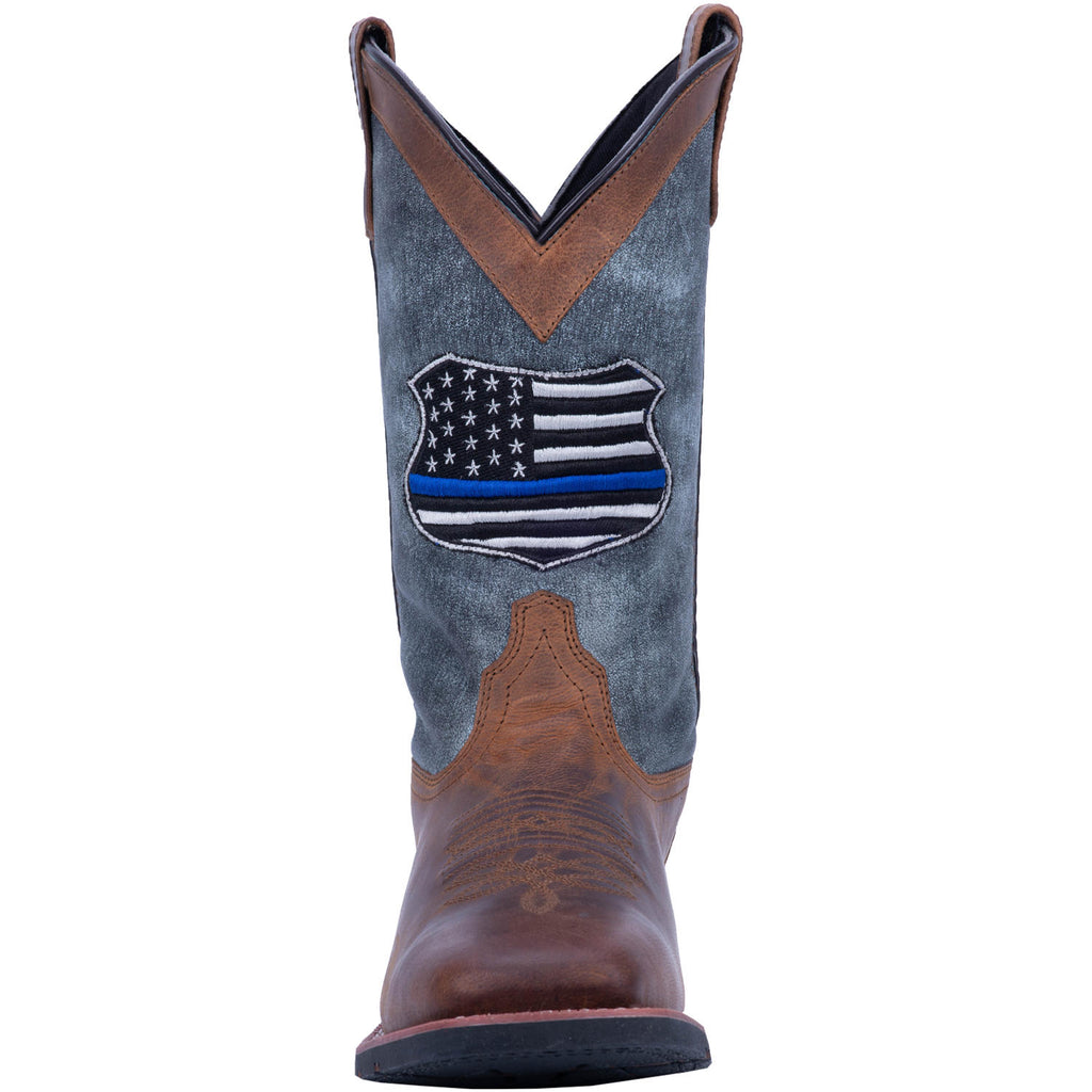 Men's Laredo We Back The Blue Western Boot #7878-C