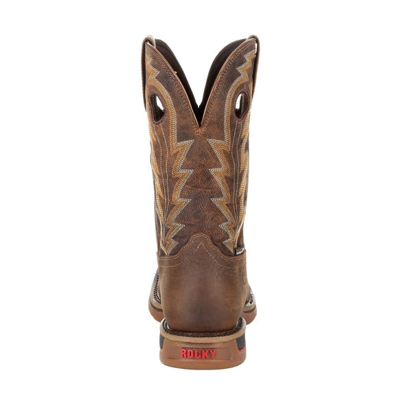 Men's Rocky Long Range Waterproof Western Boot #RKW0278