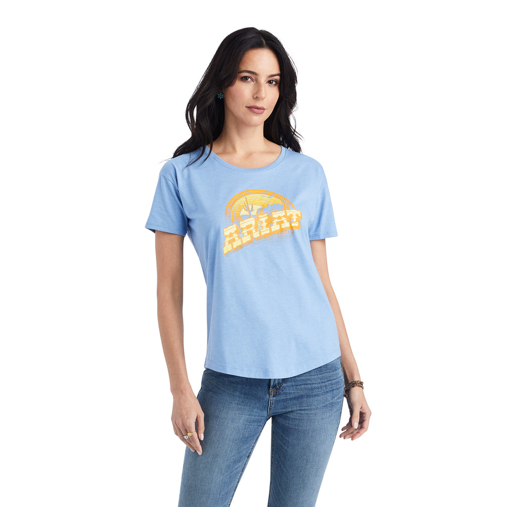 Women's Ariat Sunset Arc T-Shirt #10042719-C