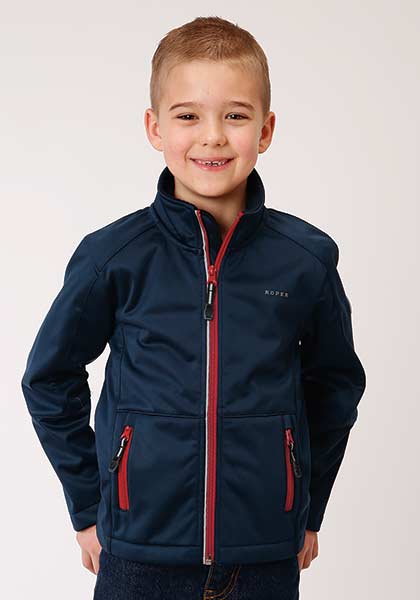 ONLINE SPECIAL Boy's Roper Bonded Fleece Jacket #03-397-0692-6128BU