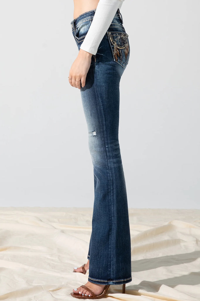 Women's Miss Me Bootcut Jean #M3922B