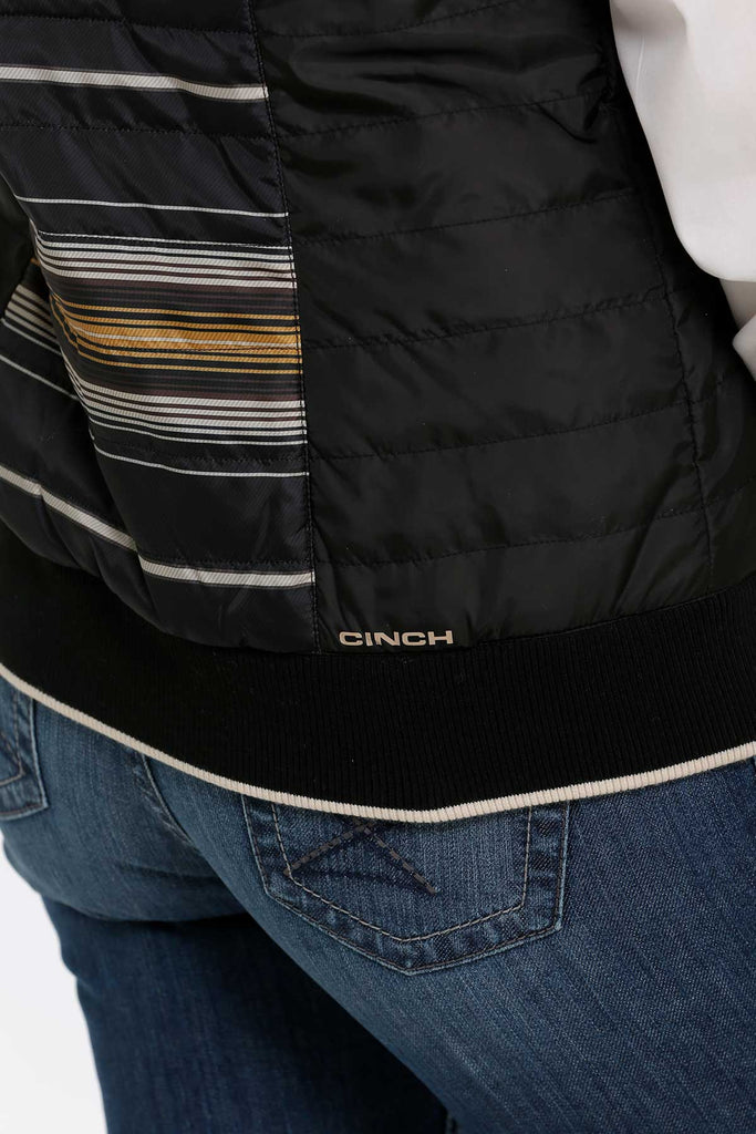 Women's Cinch Quilted Vest #MAV9887001BLK