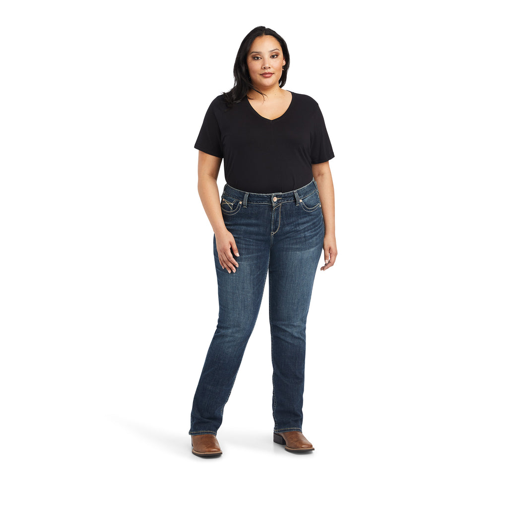 Women's Ariat R.E.A.L. Freesia Straight Jean #10042182X-C