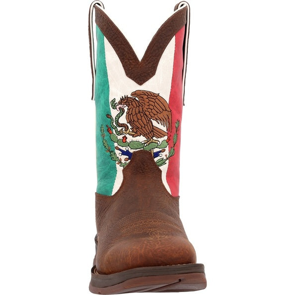 Men's Durango Rebel Mexico Flag Western Boot #DDB0430
