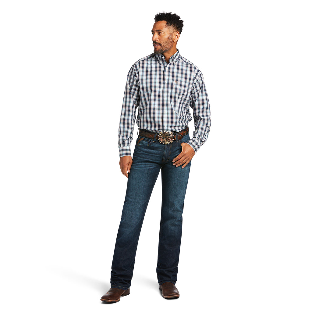 Men's Ariat Wrinkle Free Dereck Classic Fit Button Down Shirt #10039691-C