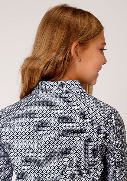 Girl's Roper Liberty Bell Snap Front Shirt #03-080-0225-4011-C