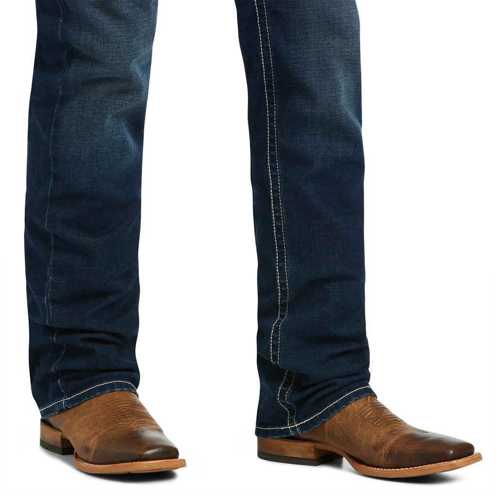 Men's Ariat M5 Straight Stretch Remming Stackable Straight Leg Jean #10040746