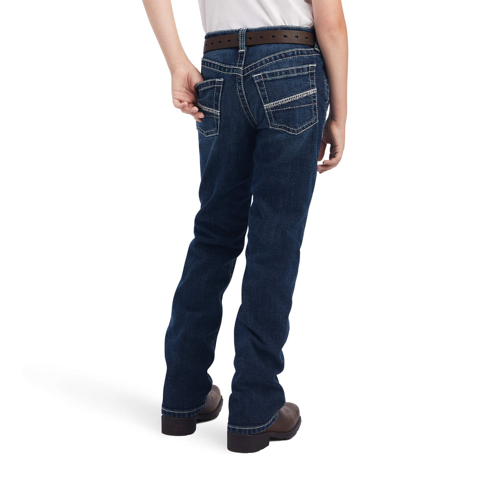 Boy's Ariat B4 Relaxed Hugo Bootcut Jean #10042201
