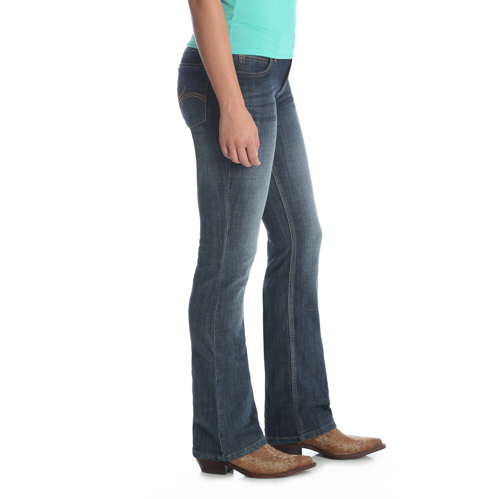 Women's Wrangler Mid Rise Boot Cut Jean #09MWZAH