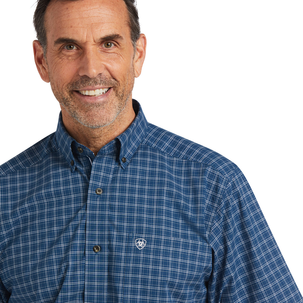 Men's Ariat Pro Series Kyree Stretch Classic Fit Button Down Shirt #10039749-C