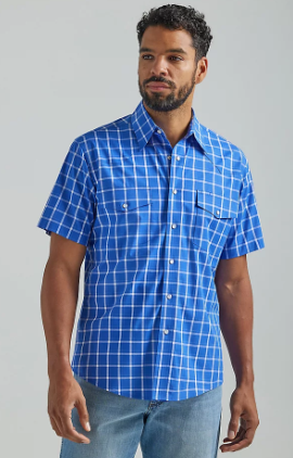 Men's Wrangler Wrinkle Resist Snap Front Shirt #112324664
