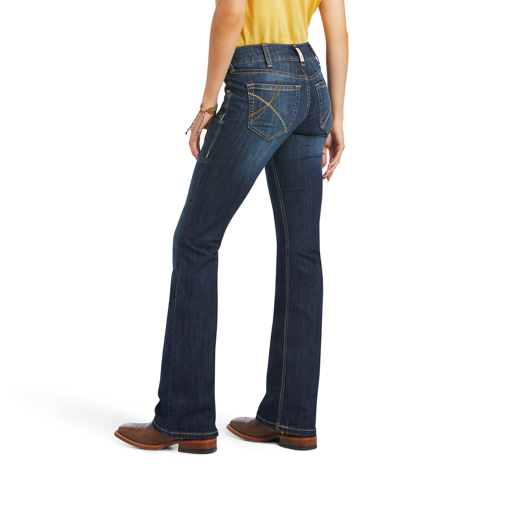 Women's Ariat R.E.A.L. Mid Rise Arrow Fit Vicky Bootcut Jean #10040798