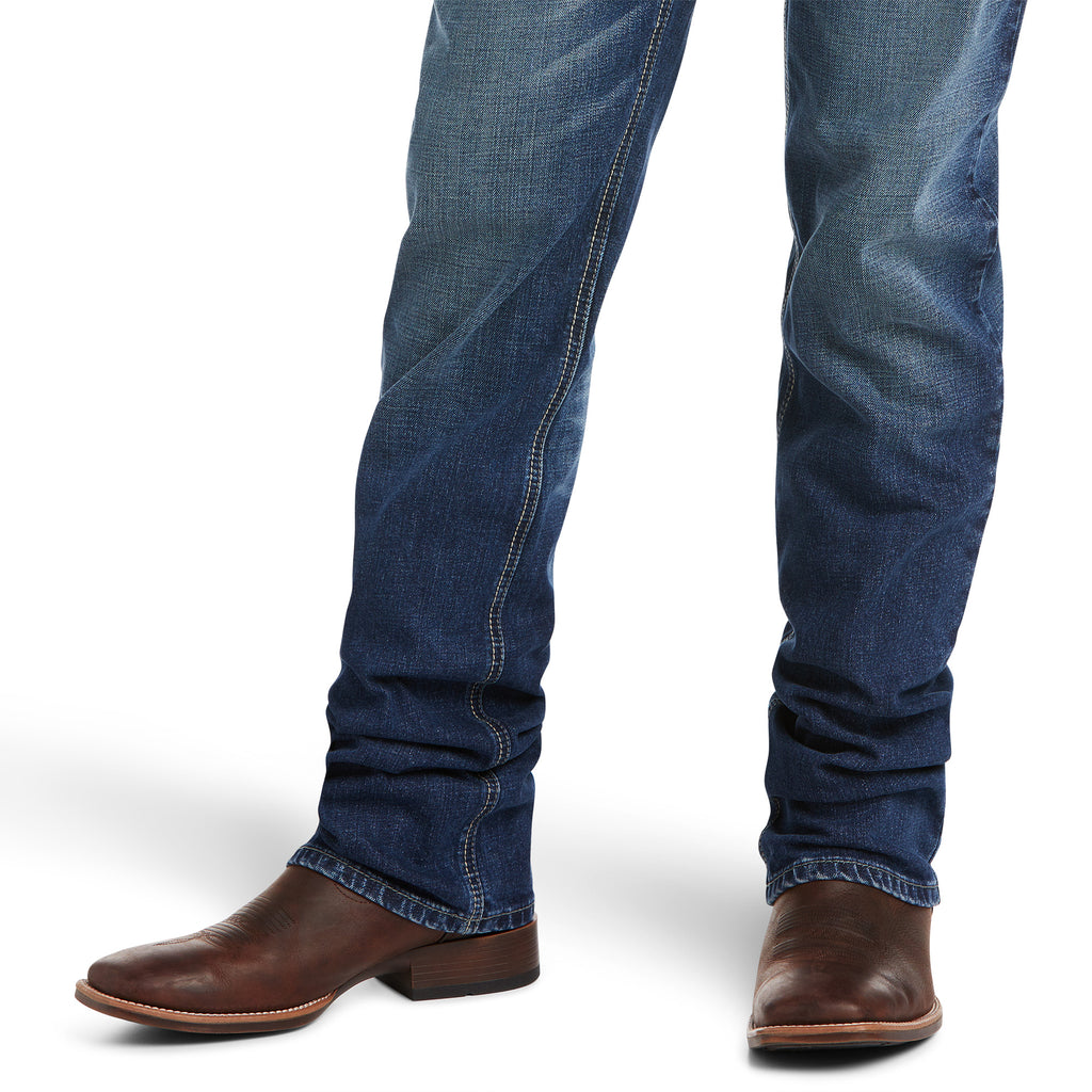 Men's Ariat M4 Low Rise Stretch 3D Clovis Stackable Straight Leg Jean #10037968