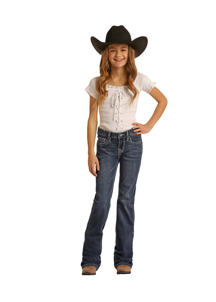 Girl's Rock & Roll Cowgirl Jean #RRGD4MRZPW