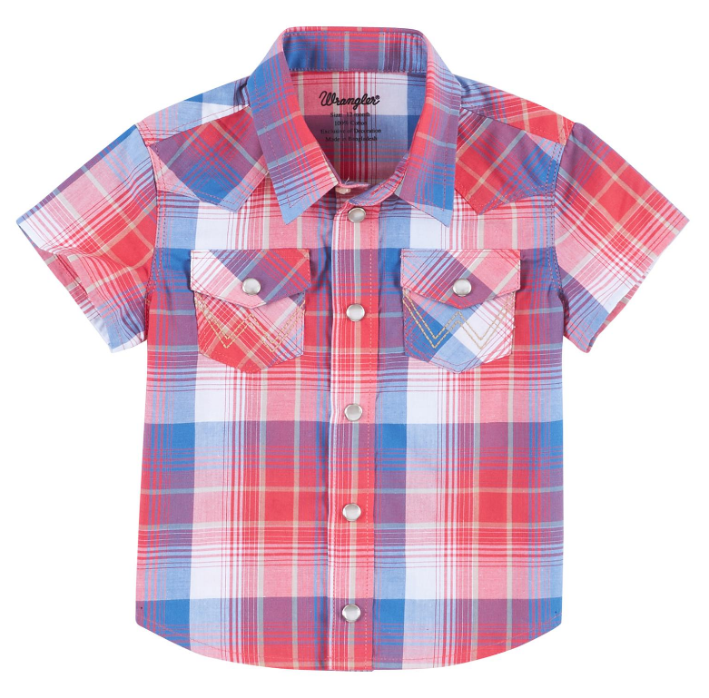 Infant Boy's Wrangler Snap Front Shirt #112315082
