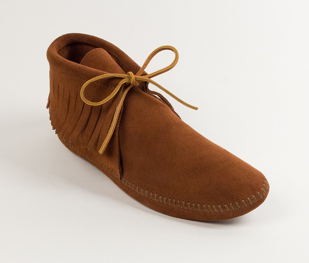 Men's Minnetonka Classic Fringe Softsole Boot #882
