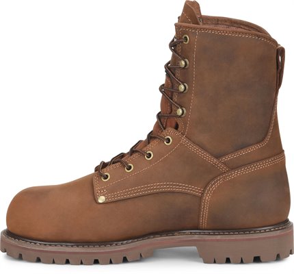 Men's Carolina Waterproof Insulated Composite Toe Grizzly Work Boot #CA9528