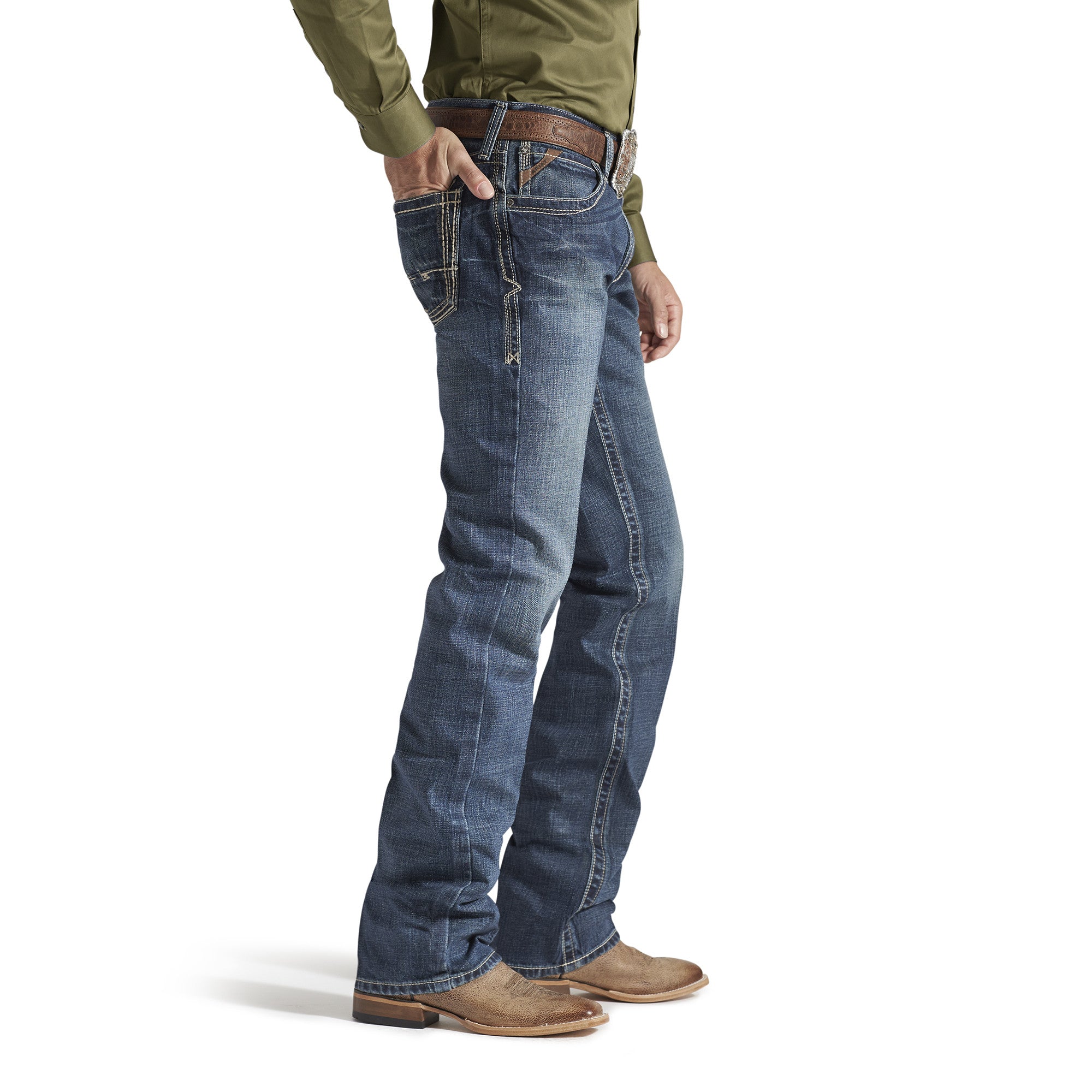 ARIAT JEANS M5 10014011 LOW RISE STRAIGHT LEG アリアット