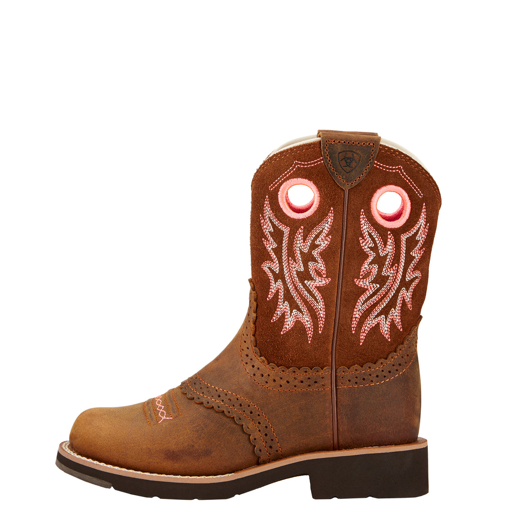 Youth's Ariat Fatbaby Cowgirl Boot #10017309 (3.5Y-6Y)