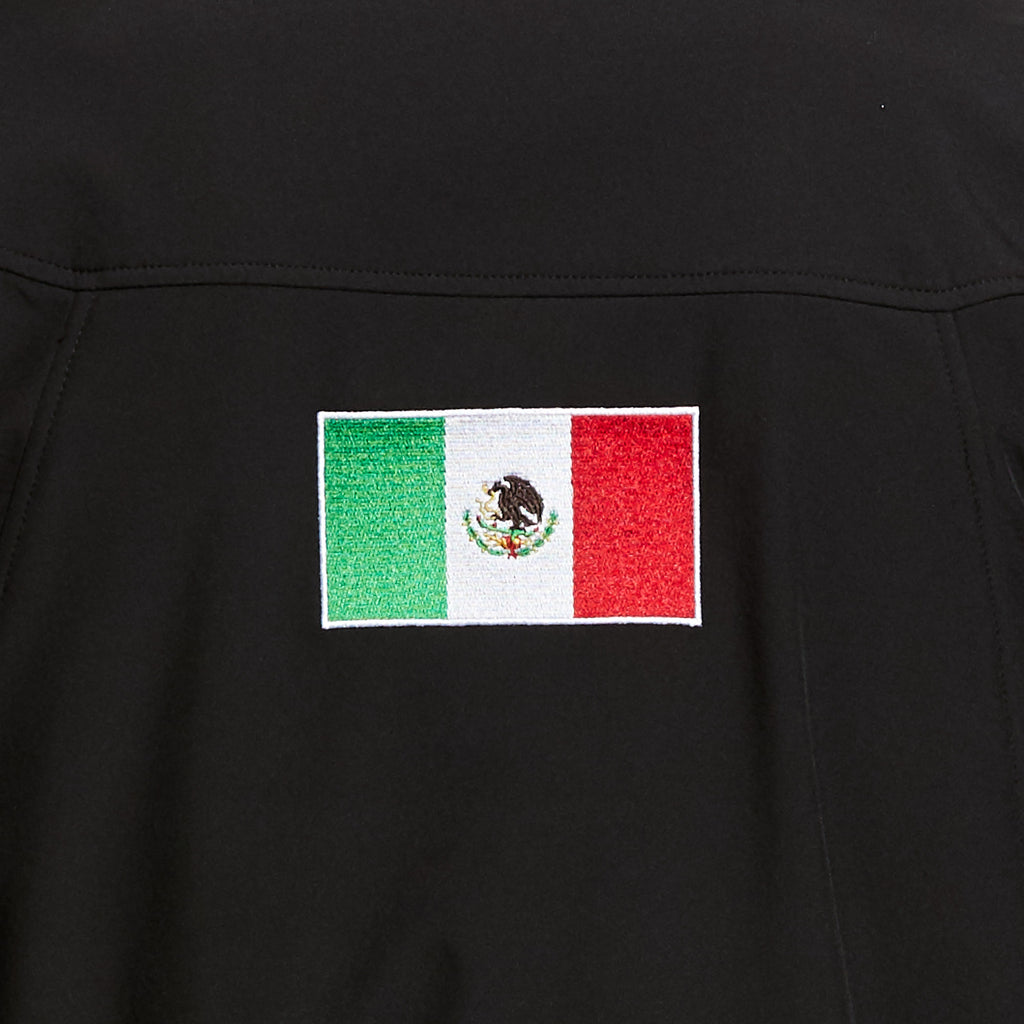 Men's Ariat Team Softshell Mexico Water Resistant Jacket #10031424