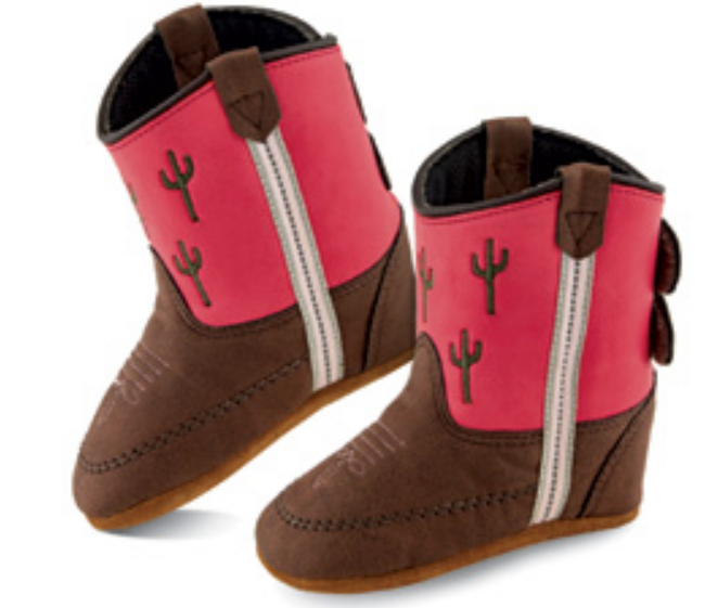 Infant's Old West Poppets #10121-C (0-4 Whole Sizes)