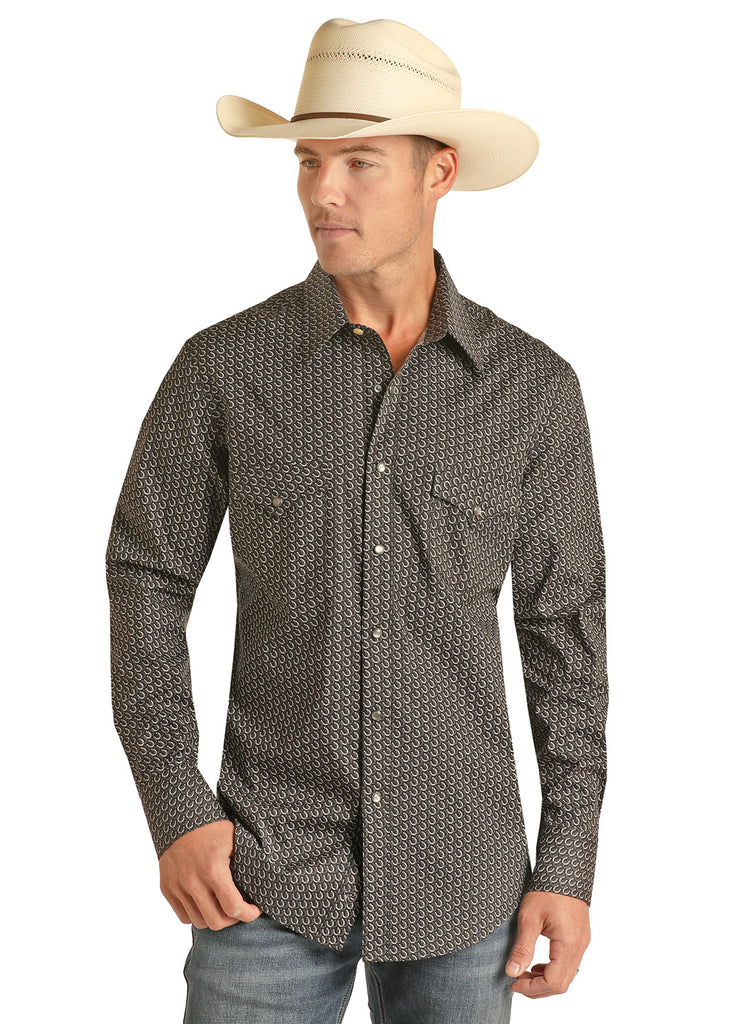 Men's Rock & Roll Cowboy Snap Front Shirt #RRMSOSRZ7N