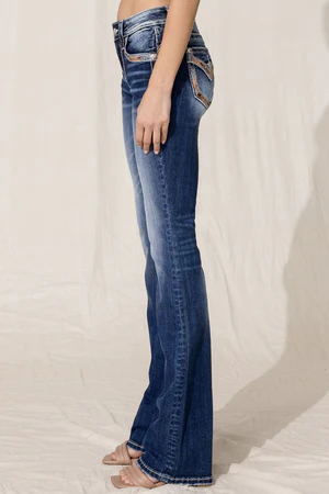 Women's Miss Me Boot Cut Jean #M3938B