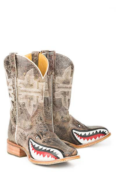 Men's Tin Haul Gnarly Shark Boot #14-020-0007-0002