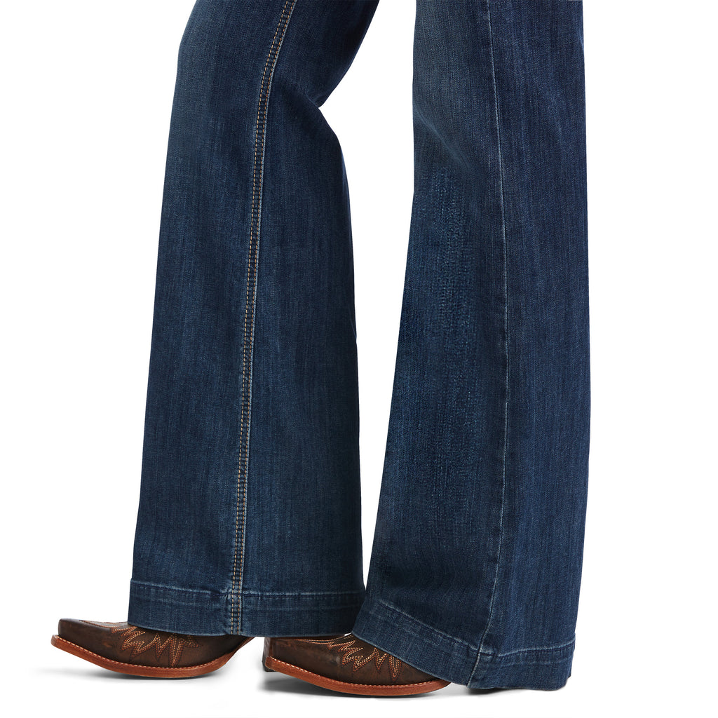Women's Ariat Trouser Perfect Rise Alana Wide Leg Jean #10040805