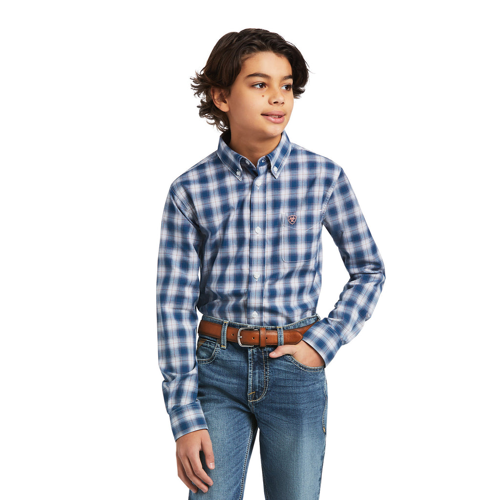 Boy's Ariat Pro Series Taj Classic Fit Button Down Shirt #10039515