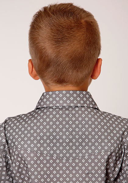 Boy's Roper Snap Front Shirt #03-030-0225-4017