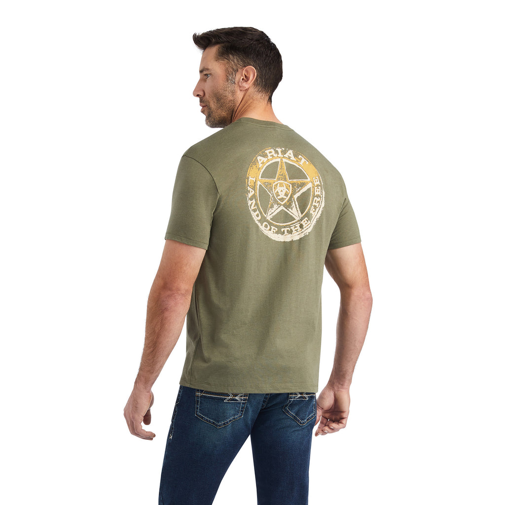Men's Ariat Star T-Shirt #10042763-C