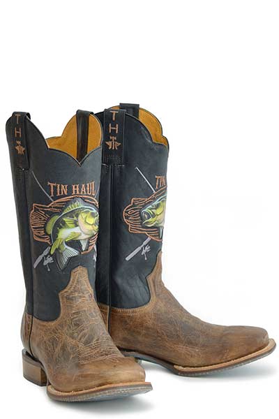 Men's Tin Haul Wallhanger Western Boot #14-020-0077-0460BR-C